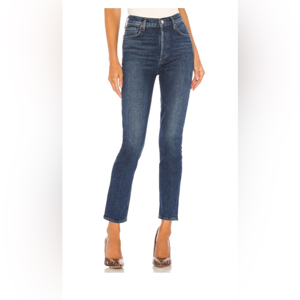 AGOLDE Nico High Rise Slim
